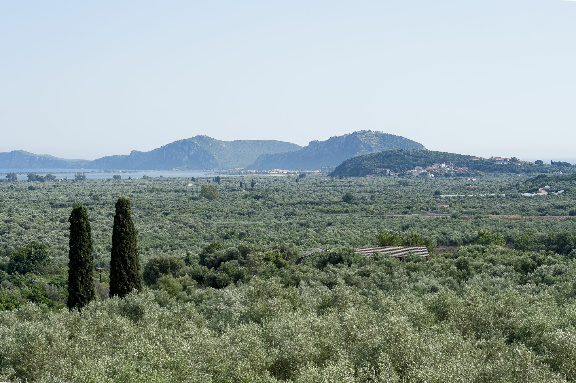 Luxury Villa The Olive Retreat Tragana  Bagian luar foto