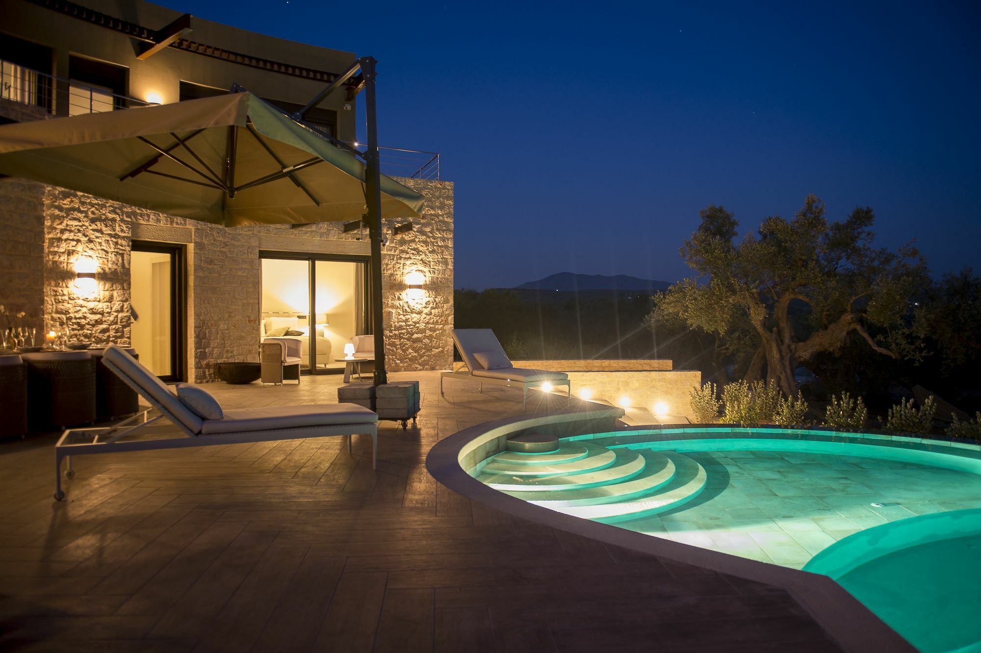 Luxury Villa The Olive Retreat Tragana  Bagian luar foto