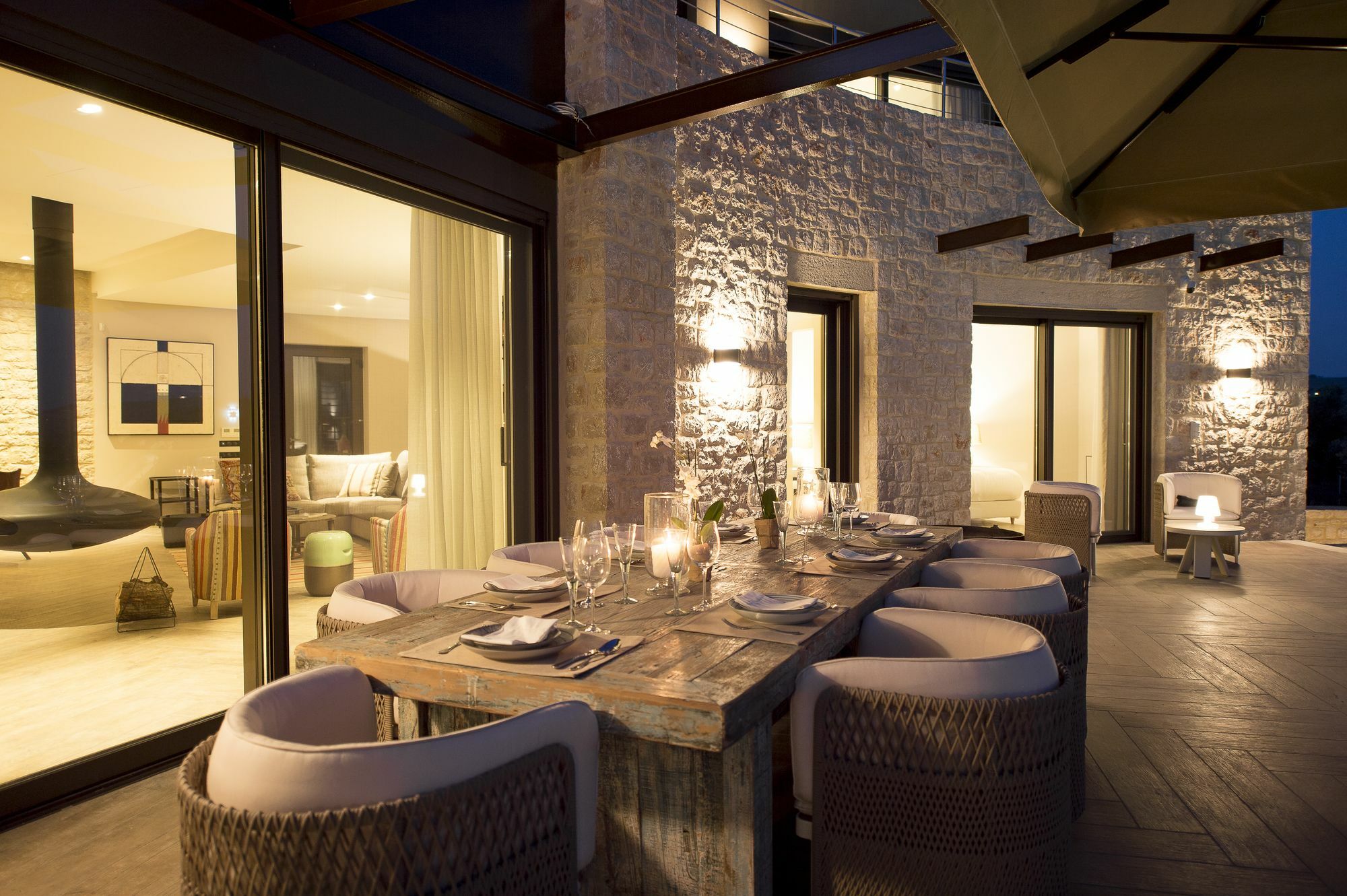 Luxury Villa The Olive Retreat Tragana  Bagian luar foto